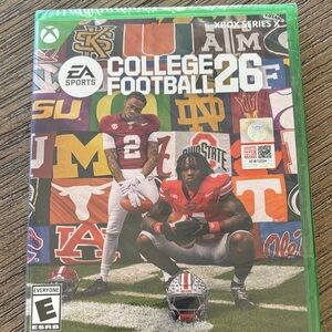 College Football 26 for Xbox Series X - Multicolor 2 Games New In Package